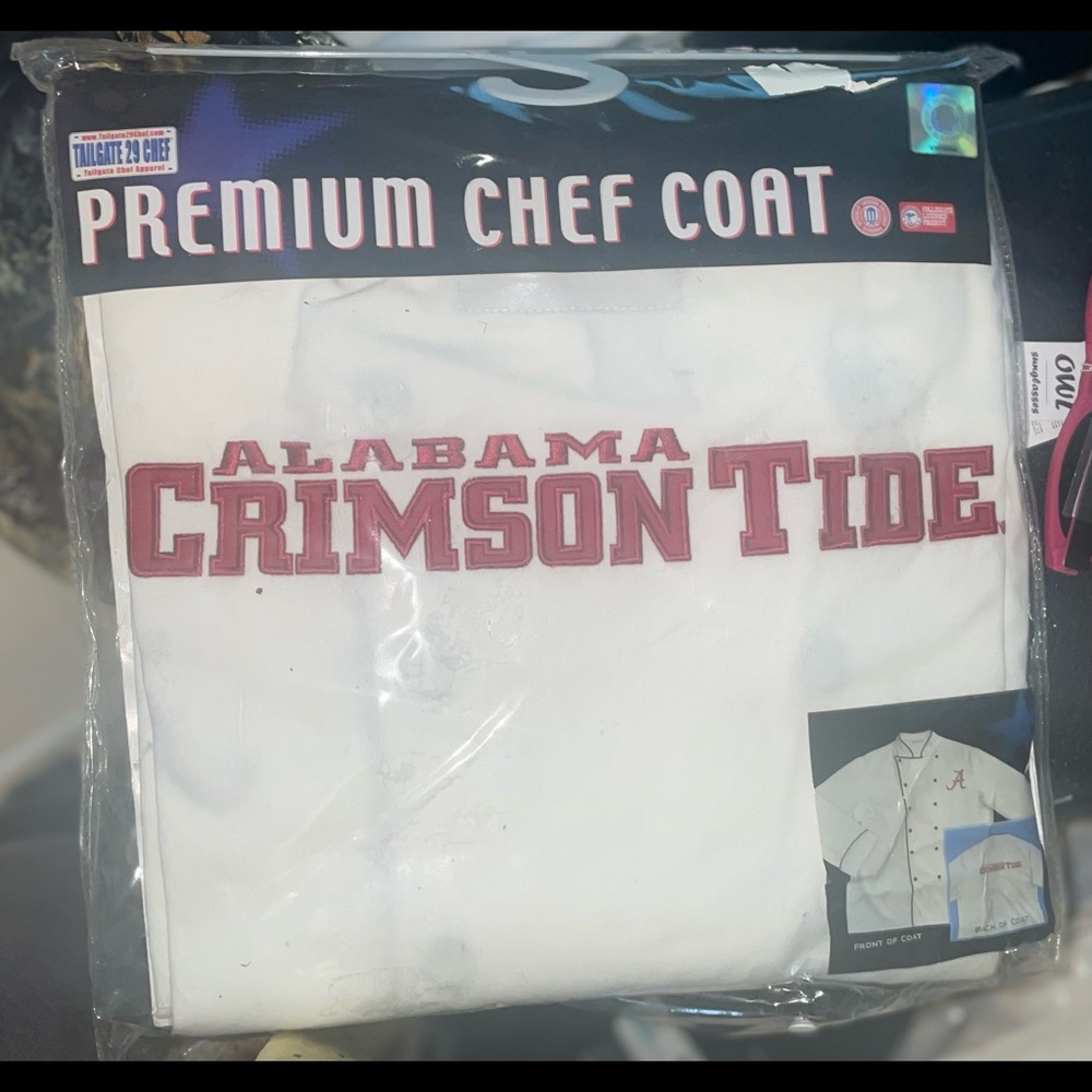 Alabama Crimson Tide premium chef coat